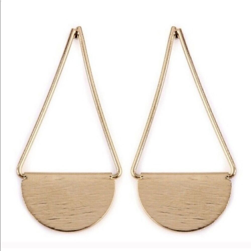 Nordstrom Brand Gold drop earrings
